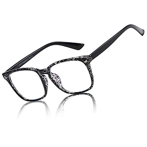 DUCO Blue Light Blocking Glasses for Men & Women - Anti Eyestrain Computer Glasses with UV Protection - Non Prescription Gaming & Reading Glasses for Office Work & Screen Time