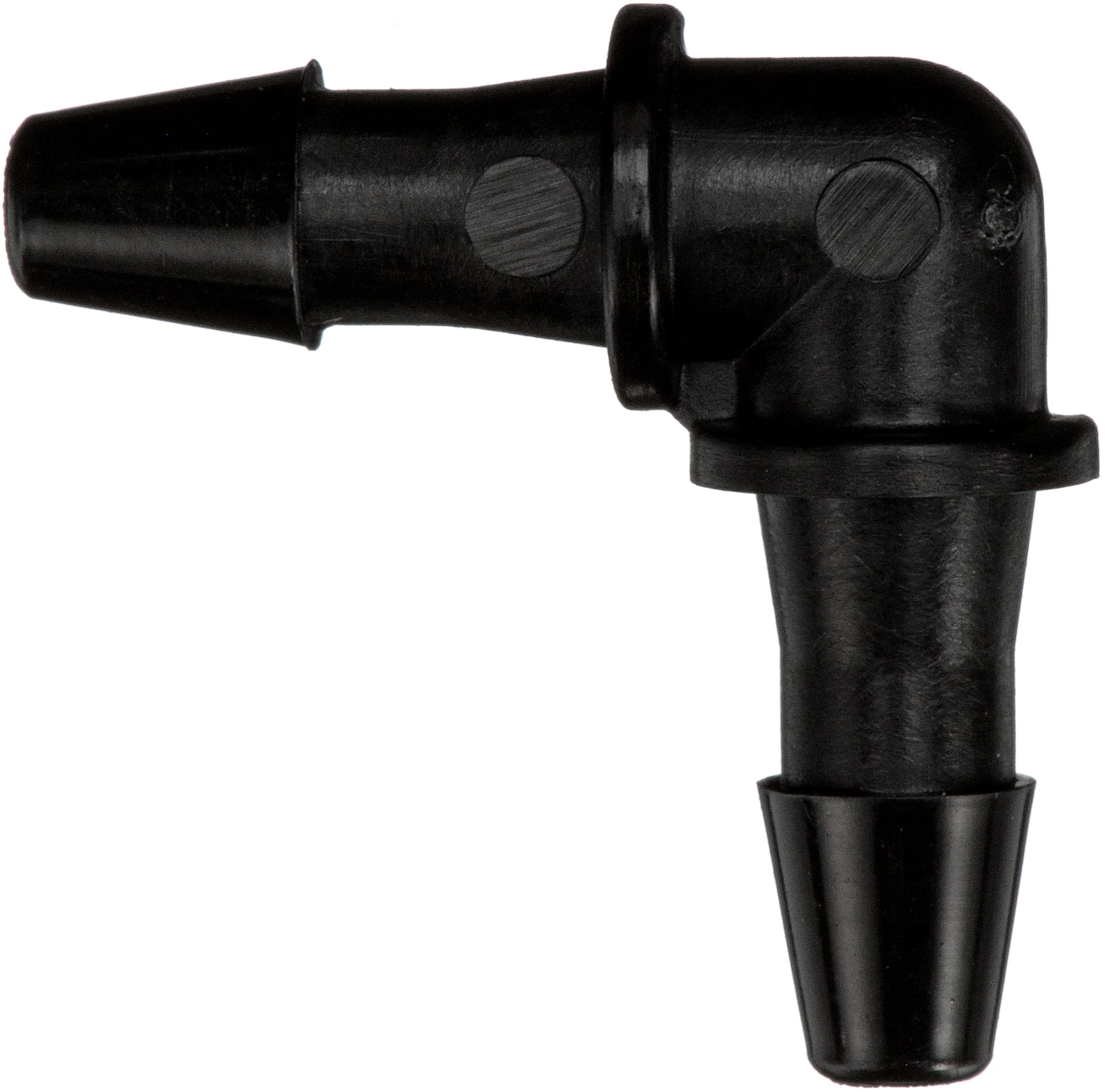 Gates 28571 Plastic Hose Connector - 3/4 Inch Barbed Fitting for Water, Air, and Fuel Lines - Ideal for Plumbing, Irrigation, and Automotive Applications