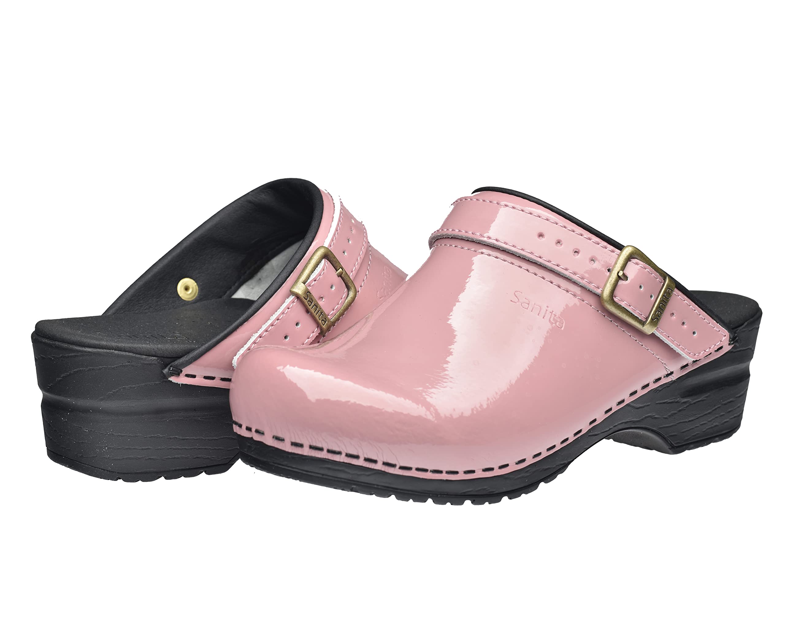 Sanita Women's Professional Clogs - Non-Slip Kitchen Shoes for Nurses, Chefs & Healthcare Workers - Comfortable Work Shoes for Long Shifts