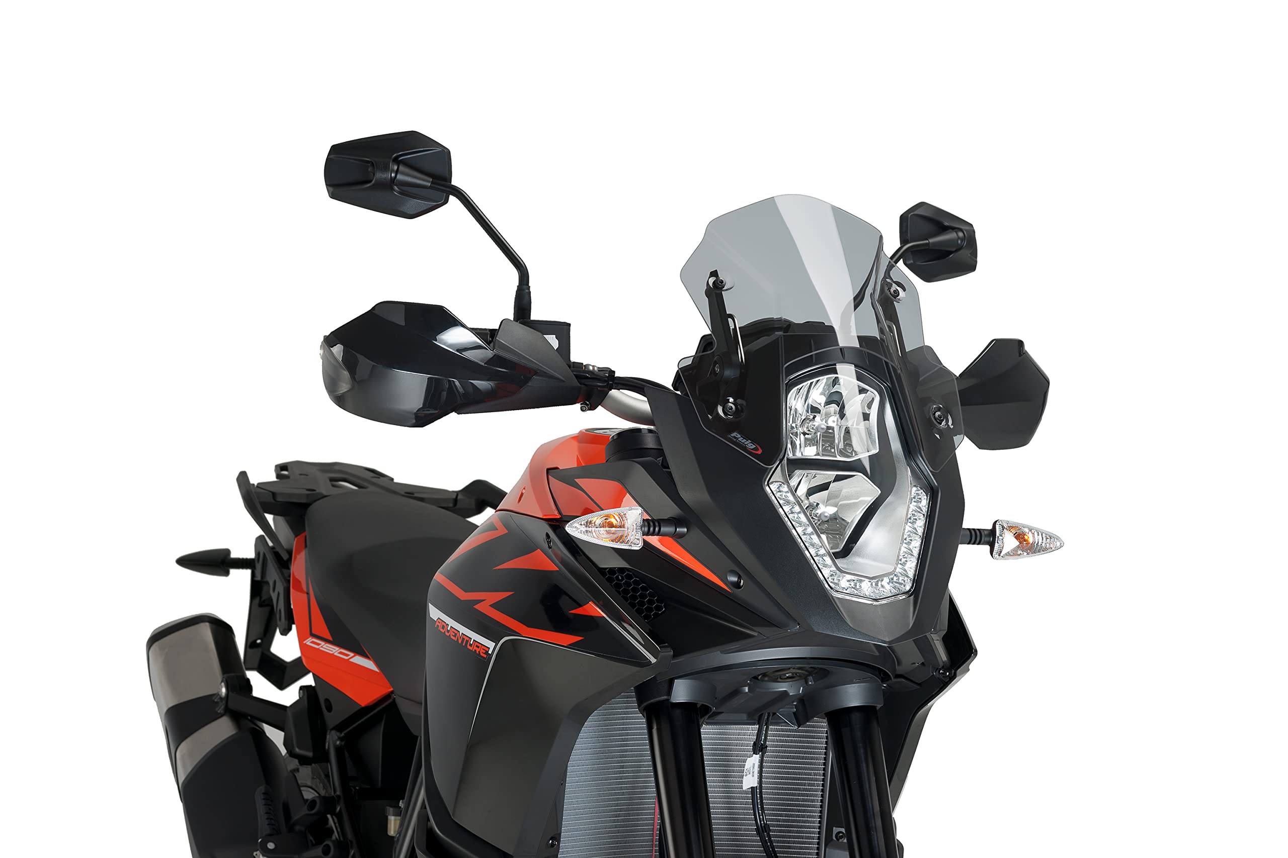 Puig 6847H Racing Shield Windshield for Kawasaki Ninja 250SL (2015-2017) - High-Performance Motorcycle Wind Protection for Touring & Sport Riding