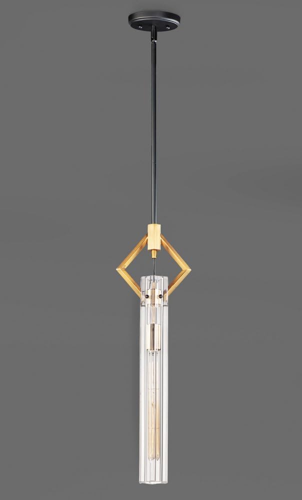 Maxim Flambeau Single Light Pendant - 3 Inch Wide x 26 Inch High - Perfect for Kitchen Island, Dining Room & Entryway Lighting