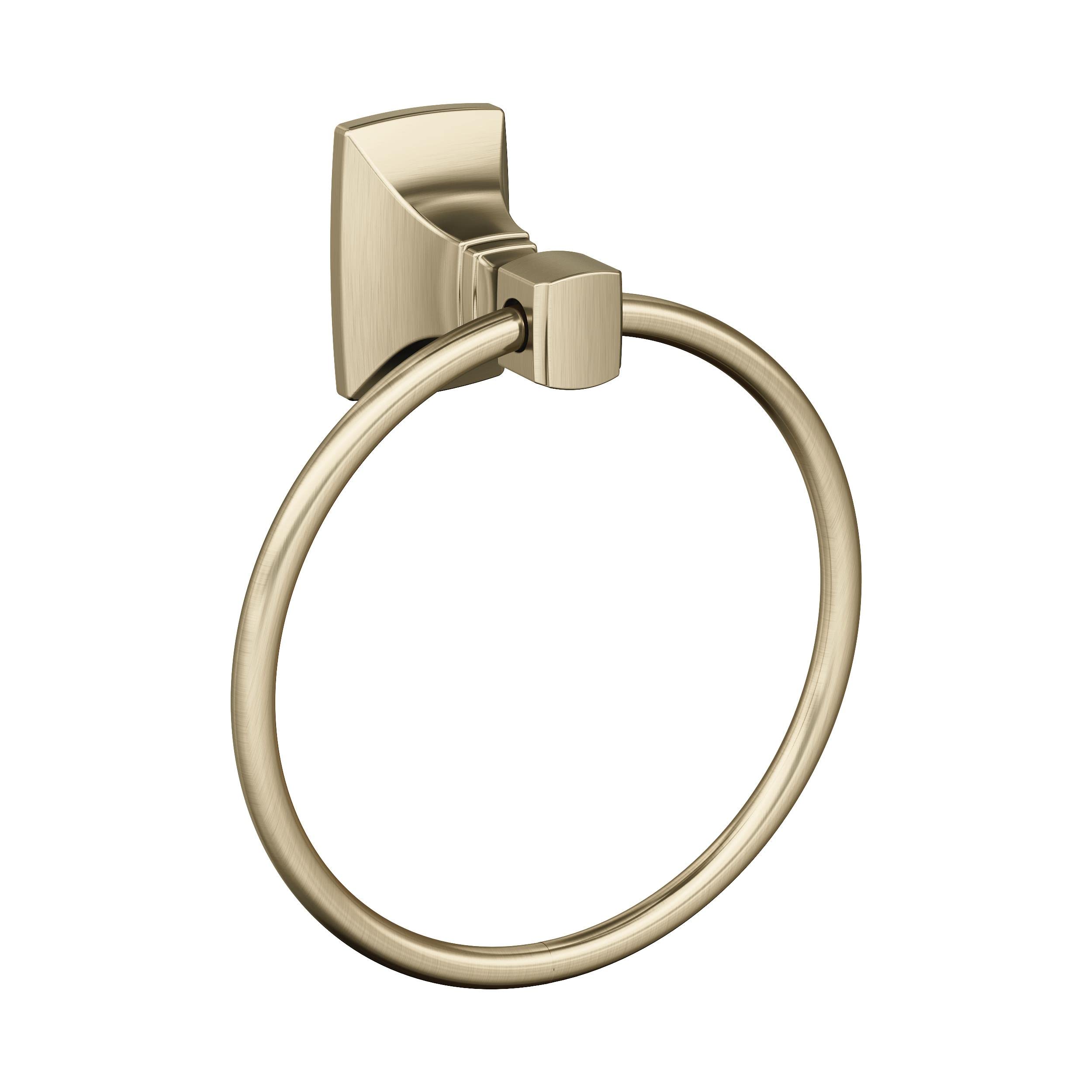 Golden Champagne Towel Ring - 7.4