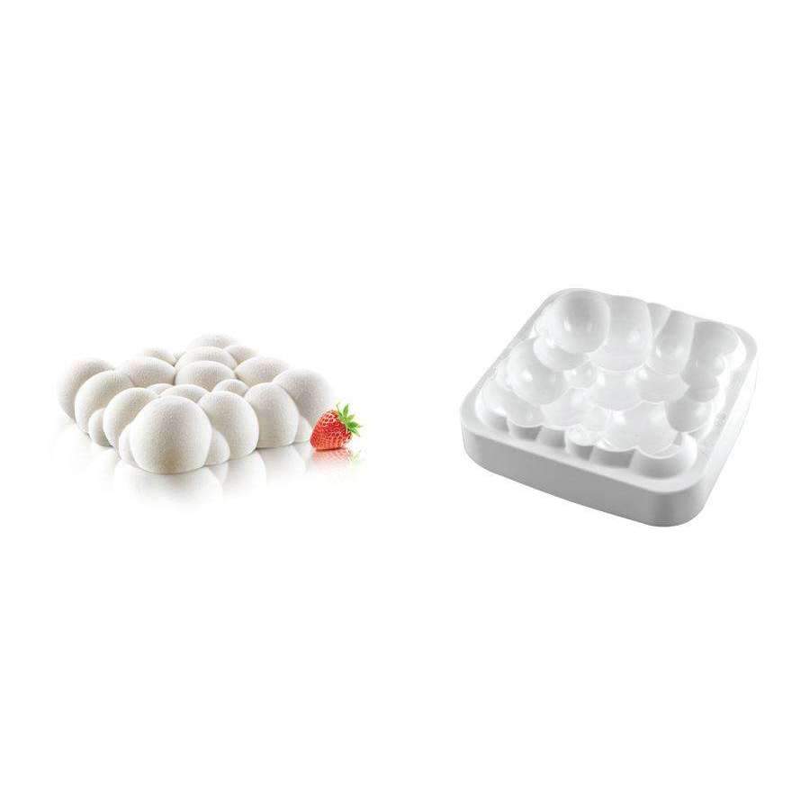Silikomart™ Cloud 1600 Silicone Baking Mold - Perfect for Cakes, Cupcakes, Chocolate & Desserts | Non-Stick & Durable for Home & Professional Use