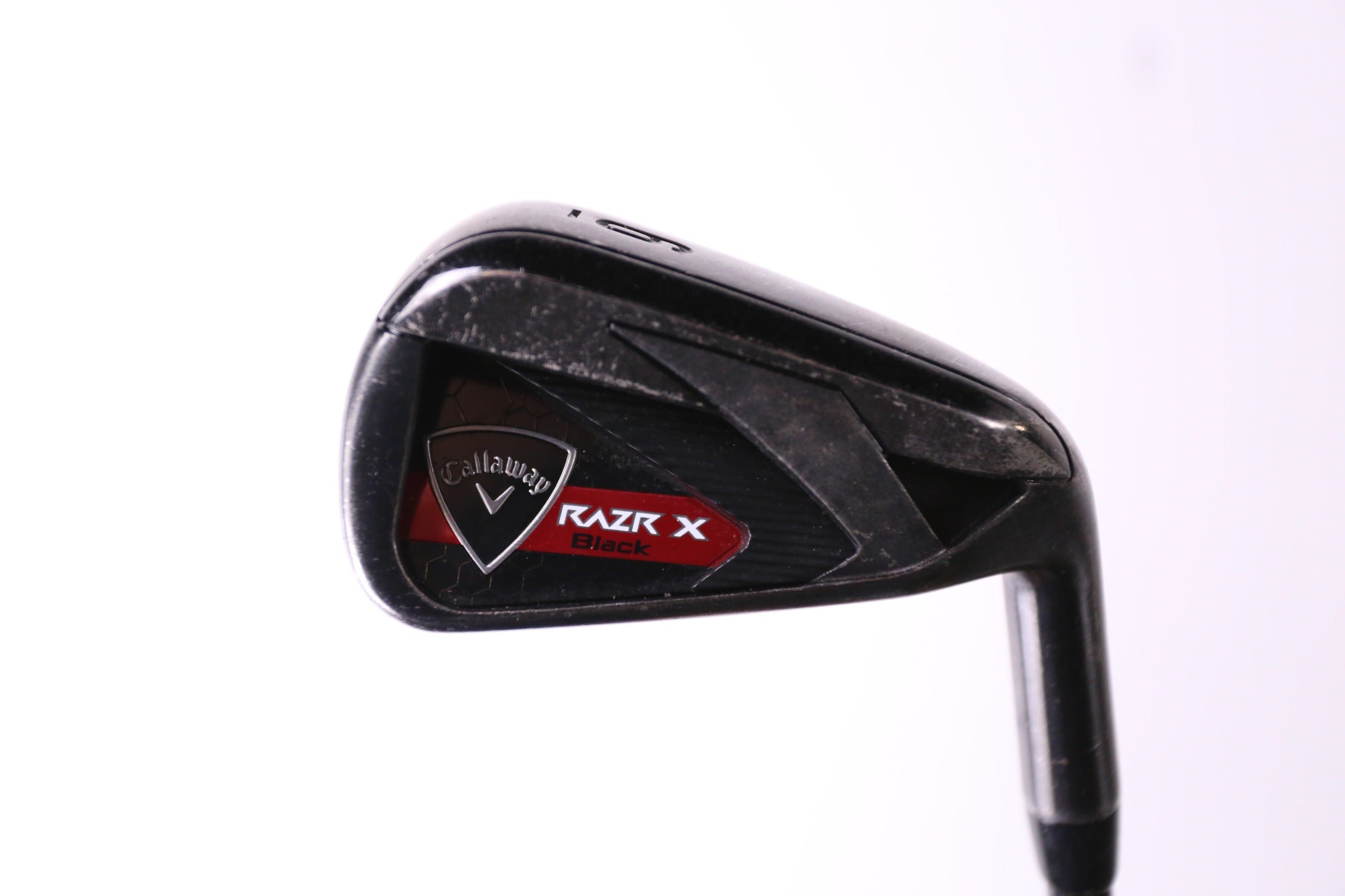 Used Callaway RAZR X Black 6 Iron Right Handed Regular Flex Golf Club - Perfect for Practice, Replacement, or Beginners | Golf Training Equipment