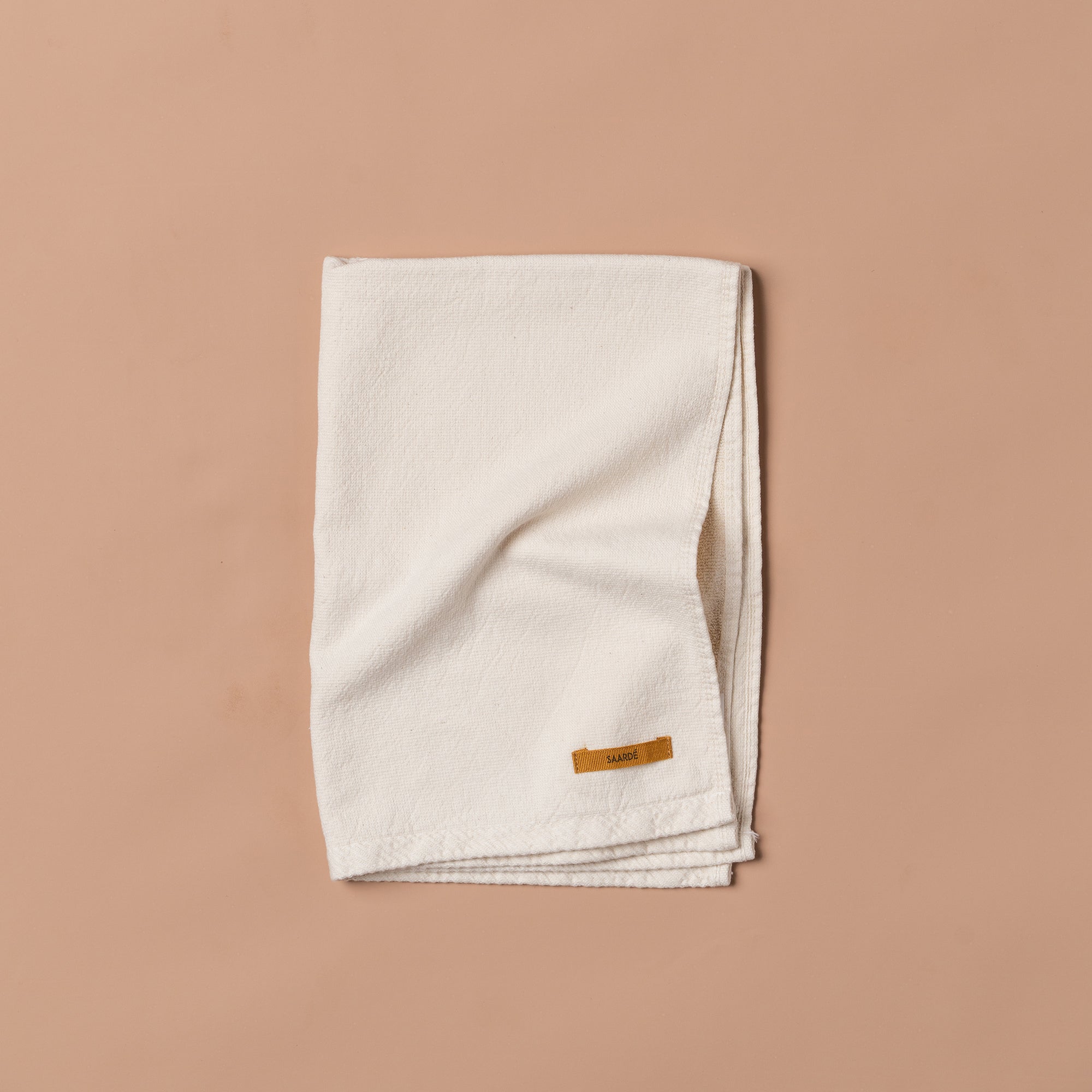 Vintage Wash Tea Towel Set - 100% Cotton Absorbent Kitchen Towels - Oatmeal Color - Perfect for Drying Dishes, Cleaning Countertops & Farmhouse Decor