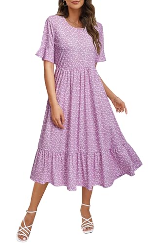 Lilac White Floral
