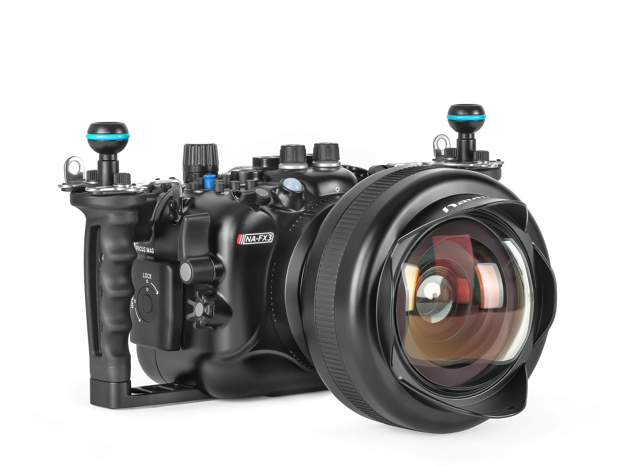 Nauticam FX3 Waterproof Housing for Sony FX3/FX30 Full Frame Cinema Line Camera - Professional Underwater Photography & Videography Gear for Scuba Diving & Marine Exploration