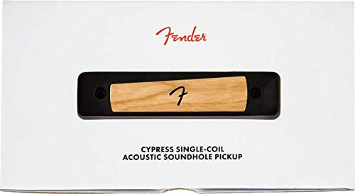 Fender Cypress Single-Coil Acoustic Guitar Soundhole Pickup - Perfect for Live Performances & Studio Recording
