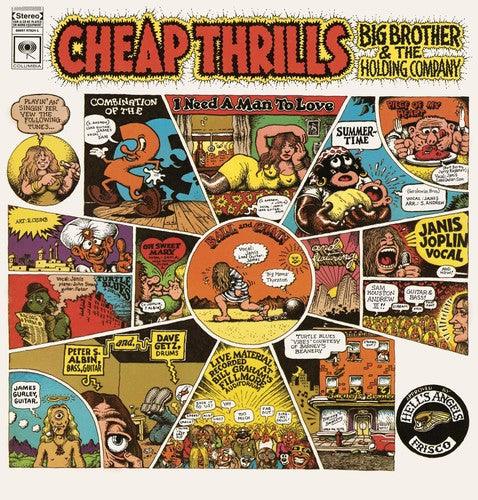Big Brother & The Holding Company - Cheap Thrills Vinyl LP Record | Classic Rock Music Album for Collectors & Audiophiles | Perfect for Home Listening & Vintage Music Enthusiasts