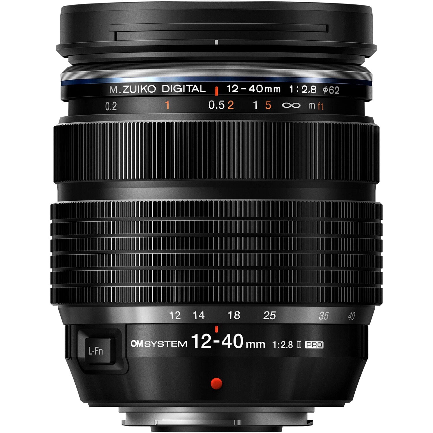Olympus OM SYSTEM M.Zuiko Digital ED 12-40mm F2.8 PRO II Lens - High Performance Micro Four Thirds Zoom Lens for Photography & Videography | Perfect for Travel, Landscape & Portrait Shooting