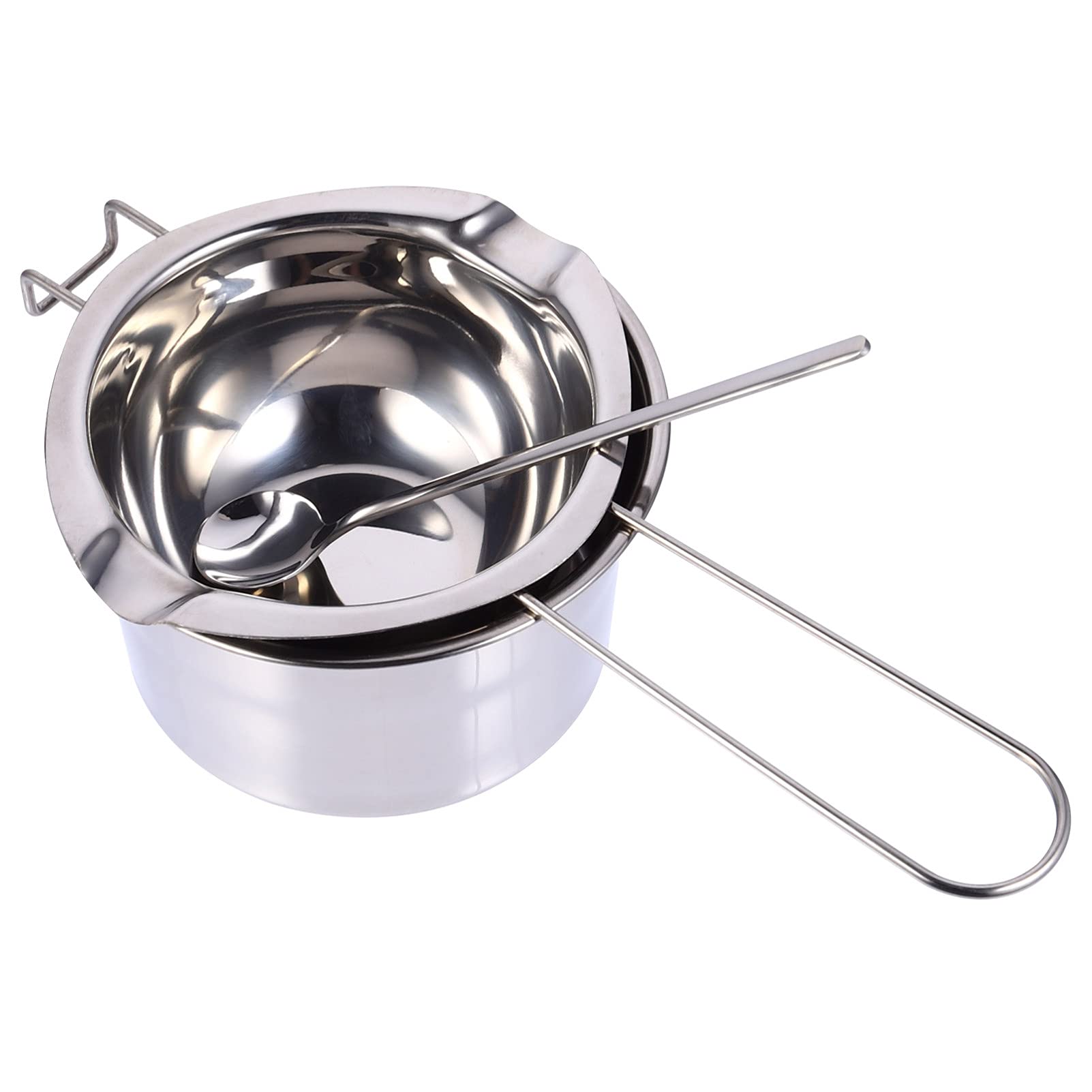 Hemoton 1 Set Lightweight Camping Cookware - Portable Hiking & Picnic Cooking Kit with Milk Pan - Perfect for Backpacking, Outdoor Adventures & Family Camping Trips