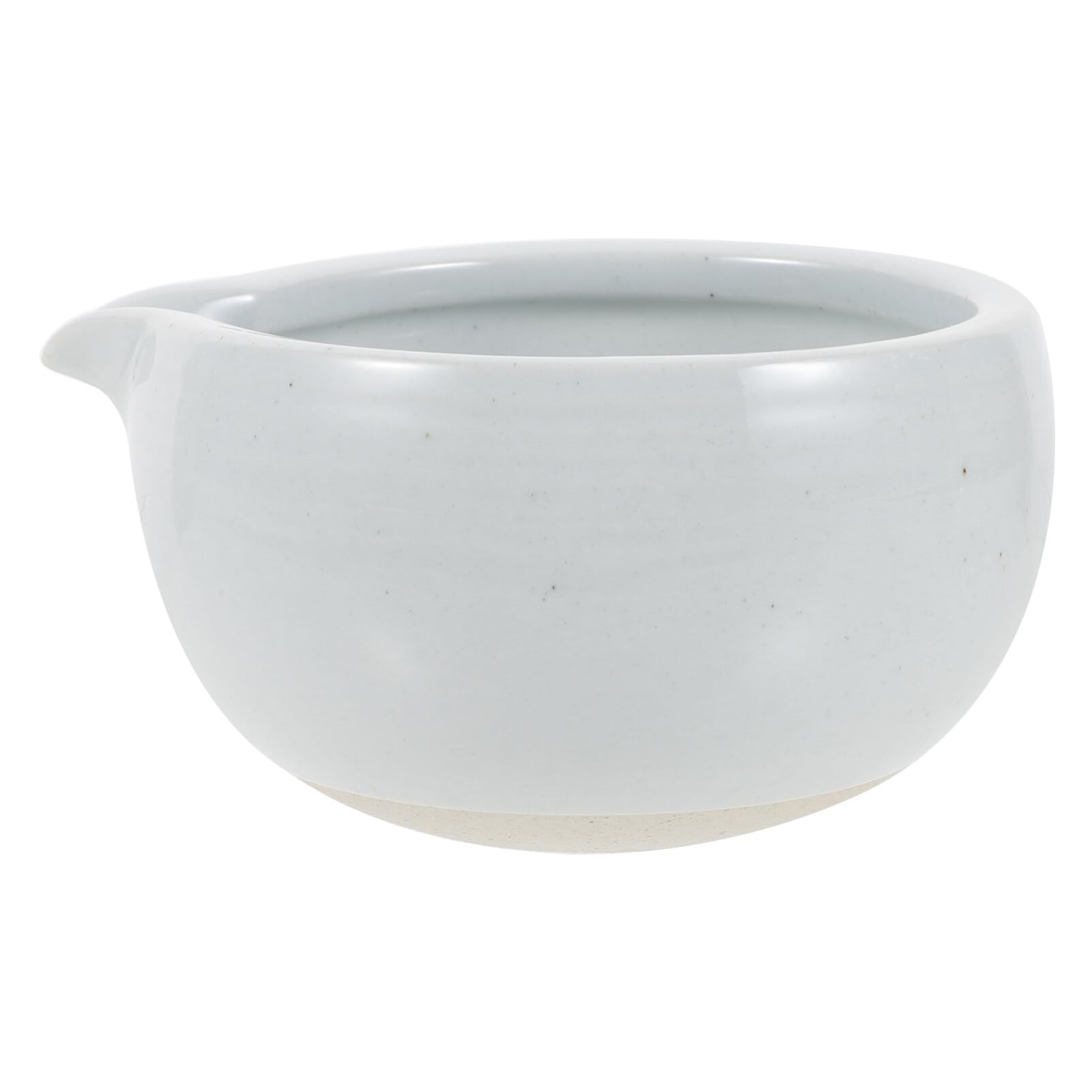 Premium Japanese Matcha Tea Bowl - Traditional Ceramic Chawan with Spout for Green Tea Ceremony (525ml) | Authentic Tea Drinking Cup for Matcha Preparation, Zen Meditation & Japanese Cultural Experience