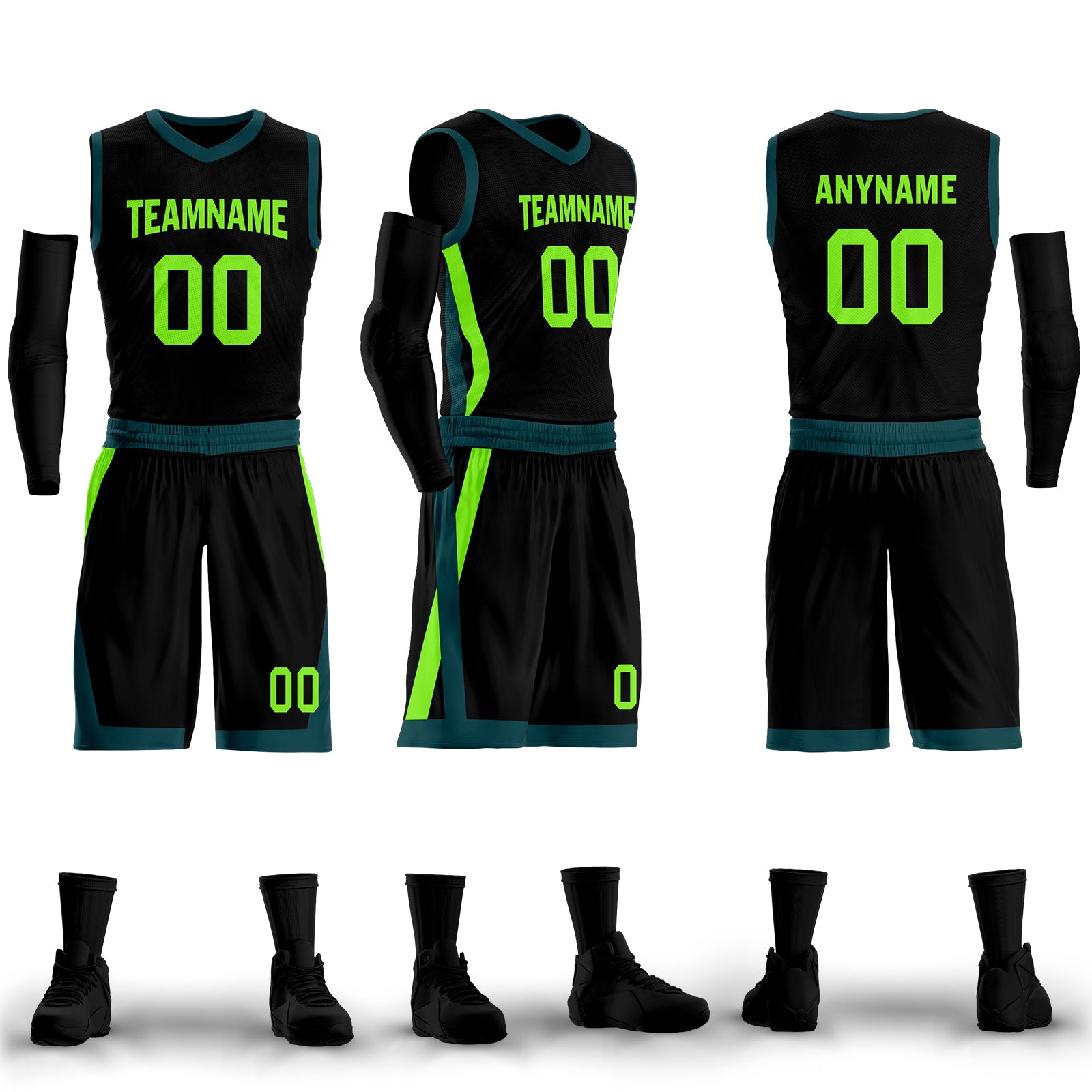Custom Dark Lemon Green City Edition Personalized Basketball Jersey - Authentic NBA Style Sports Uniform BBJ01 D06101 for Team Games, Fan Gear & Streetwear Fashion