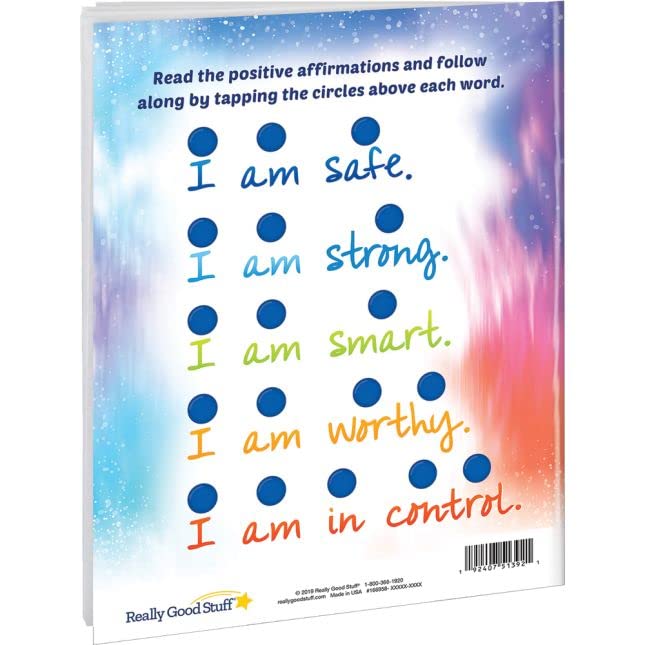 Growth Mindset & Positive Affirmations Journal for Kids - 12 Pack Motivational Logs by Really Good Stuff - Encourage Self-Improvement & Confidence Building for Classroom & Homeschool Use