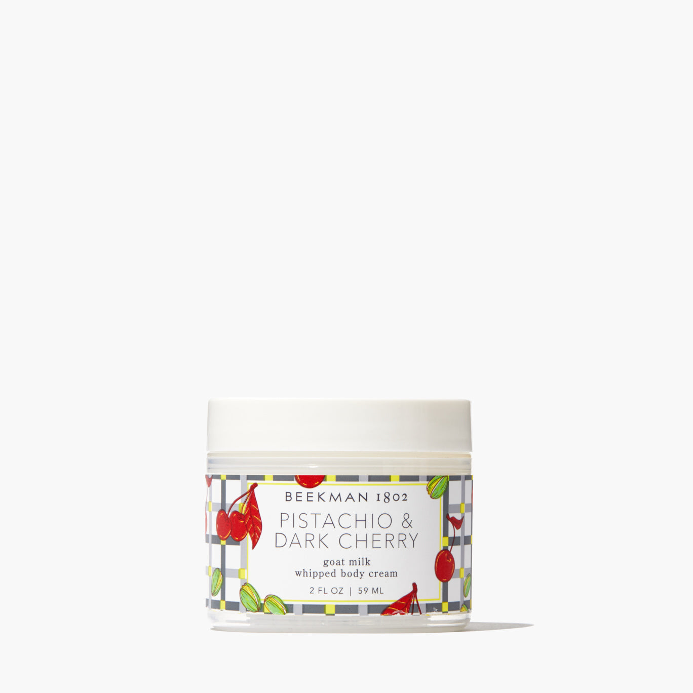 Organic Pistachio & Dark Cherry Whipped Body Cream - Ultra Hydrating Moisturizer for Dry Skin | Perfect for Winter Care & Daily Body Nourishment