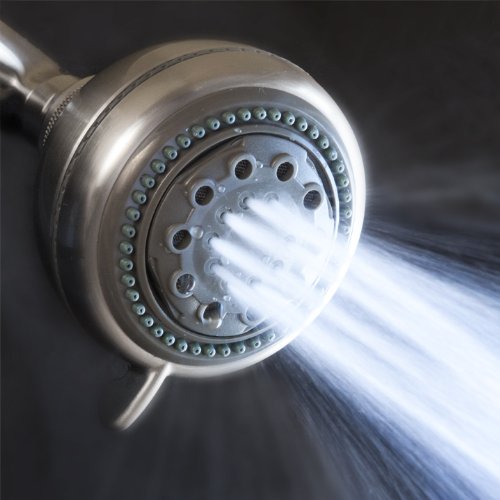 Mariner 2 Chrome Shower Head with Handheld Combo - High Pressure Rainfall Showerhead for Bathroom Spa Experience - Perfect for Relaxation, Water Saving & Easy Installation