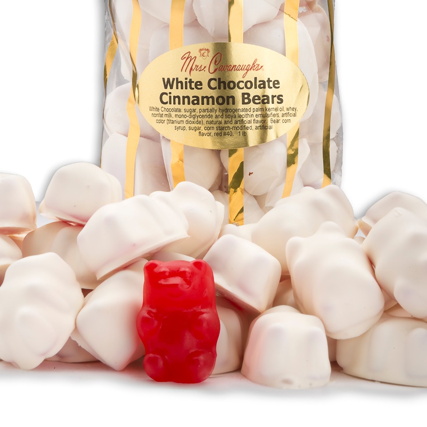 Mrs. Cavanaugh's Chocolate Cinnamon Bears - Assorted Milk, Dark & White Chocolate 3lb Bag | Gourmet Candy for Gifts, Parties & Holiday Treats