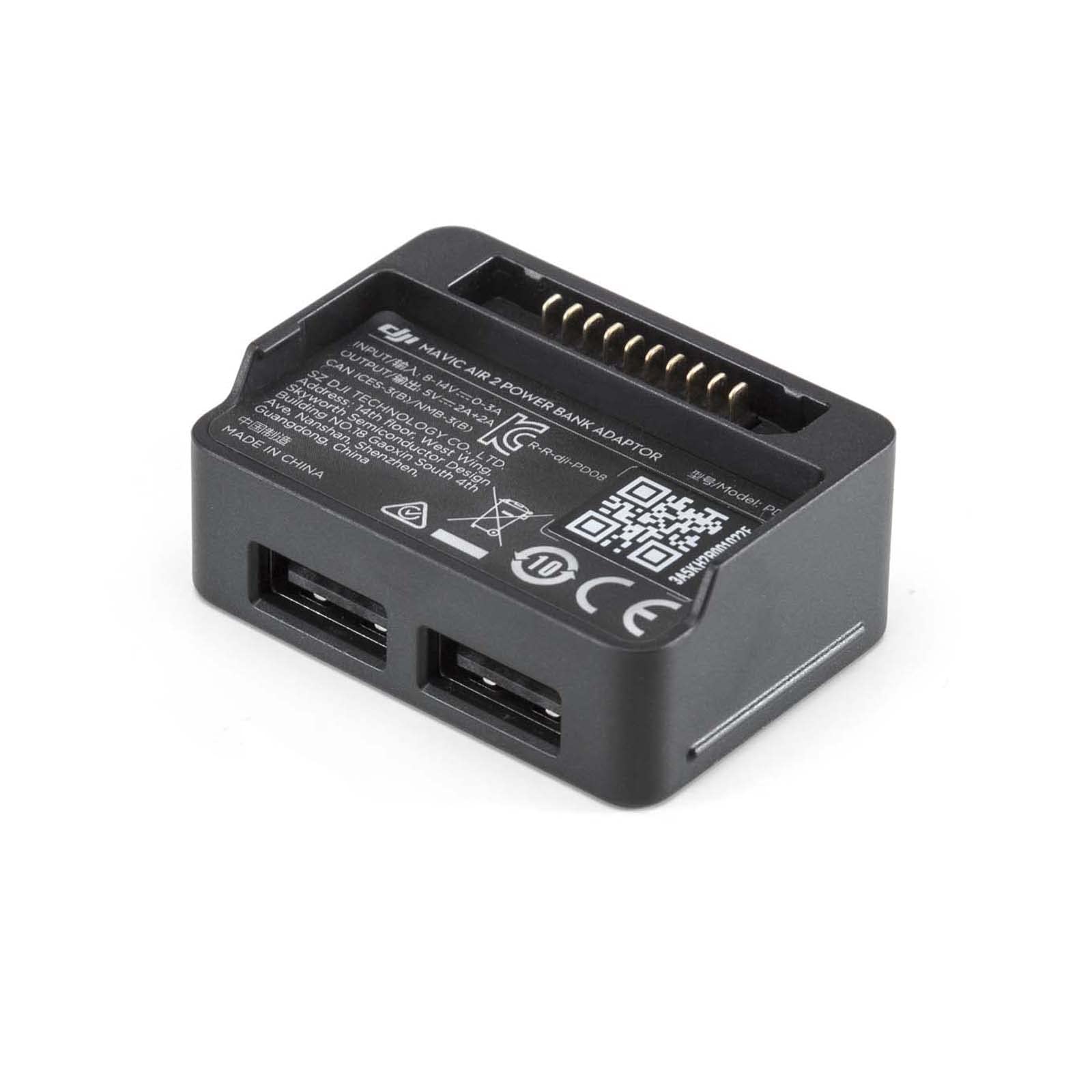 DJI Mavic Air 2 Battery to Power Bank Adapter - Portable Charger Converter for Mavic Air 2 Drone Accessories - Perfect for Outdoor Travel & Emergency Power Supply
