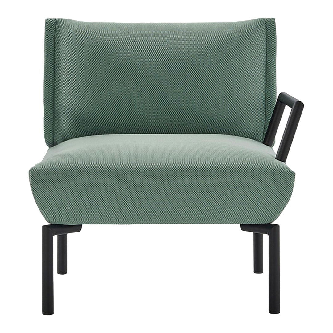 Click Chair Module with Metal Armrest - Ergonomic Office Chair for Home & Workspace - Perfect for Desk Work, Gaming & Study