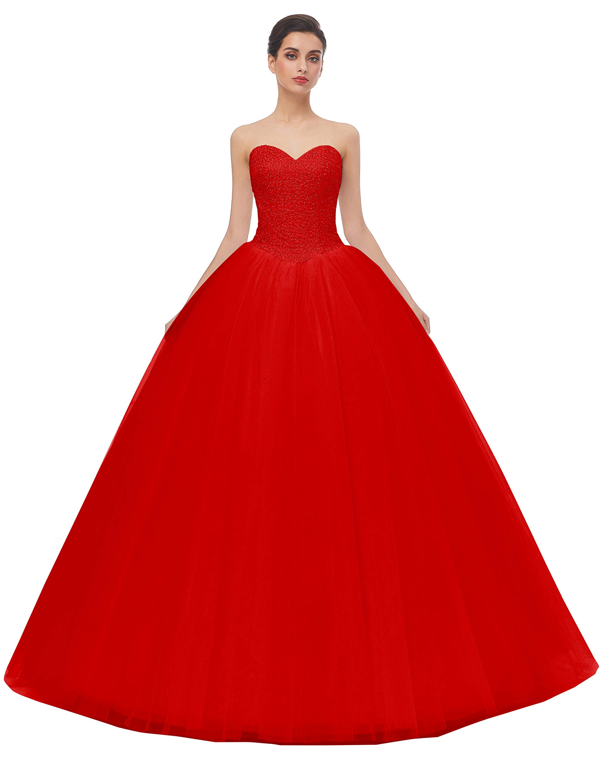 Elegant Women's Ball Gown Bridal Wedding Dresses - A-Line Princess Style for Bridal Shower, Prom, Formal Occasions