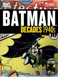 Batman Decades Debut 1940's Collectible Figure - Eaglemoss Hero Collection | DC Comics Superhero Statue for Display & Gifts
