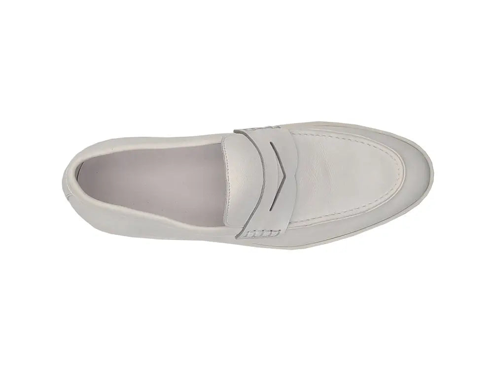 Stylish Patina Burnished Penny Loafers for Men & Women - Comfortable Casual Sneakers for Office, Walking & Everyday Wear