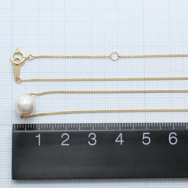 18K Yellow Gold Pearl Necklace for Women - Elegant Luxury Jewelry Gift for Anniversary, Wedding & Special Occasions