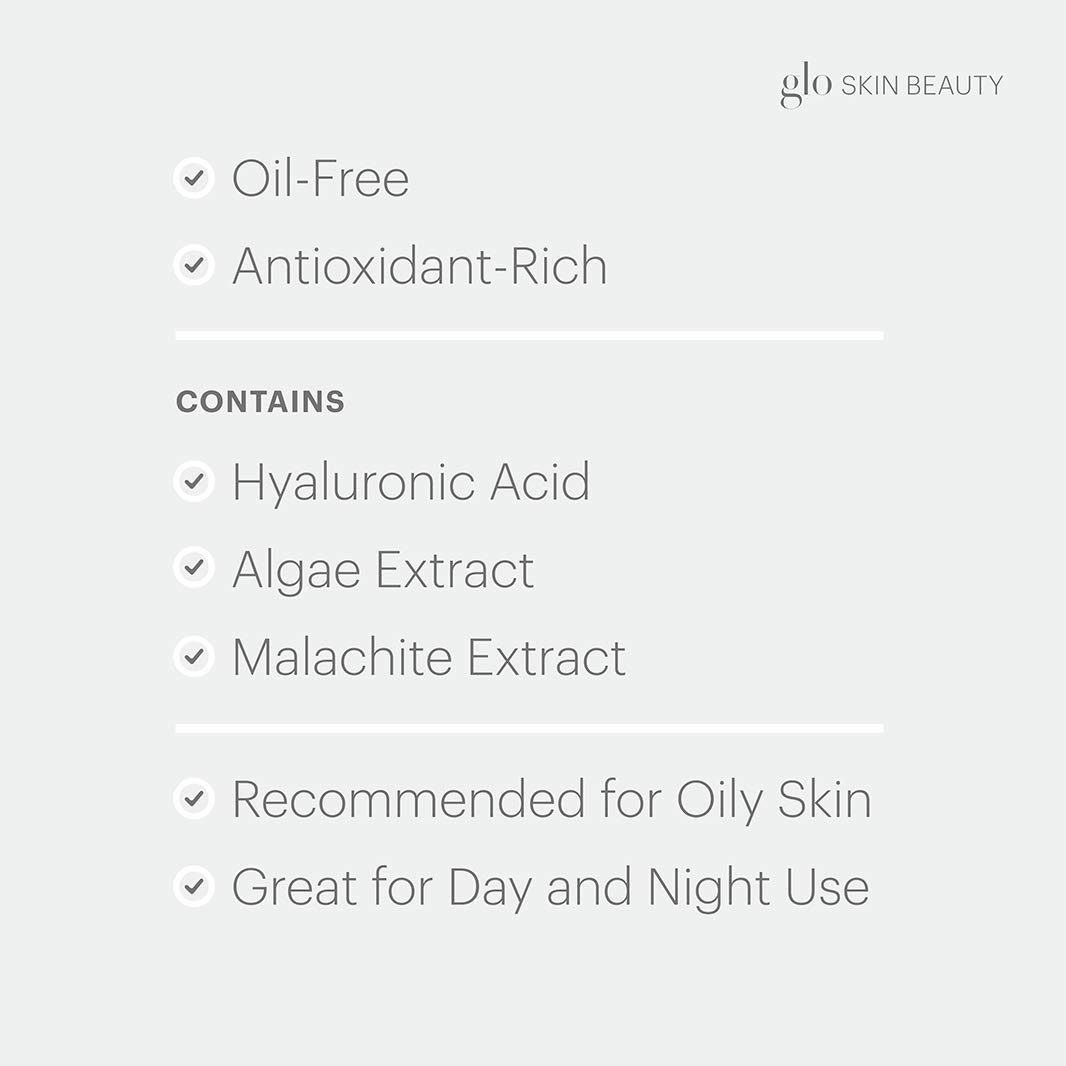 Glo Skin Beauty Restorative Cream & Oil-Free Moisturizer Bundle | Anti-Aging Skincare Set for Dry & Sensitive Skin | Day & Night Hydration Routine