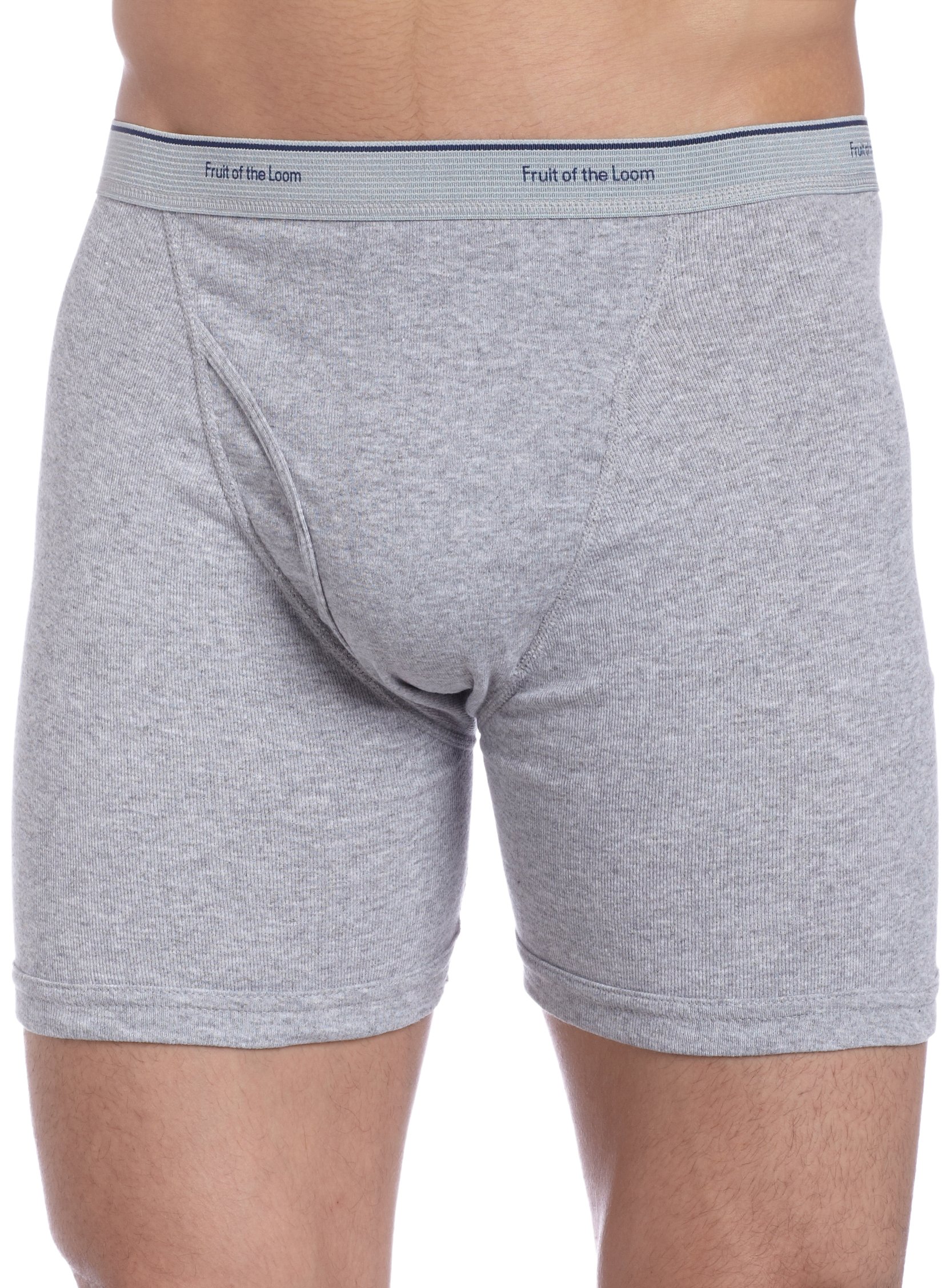 Fruit of the Loom Men's Microfiber Boxer Briefs - Soft Comfort Underwear for Everyday Wear (Size XXL) - Perfect for Work, Gym & Lounge