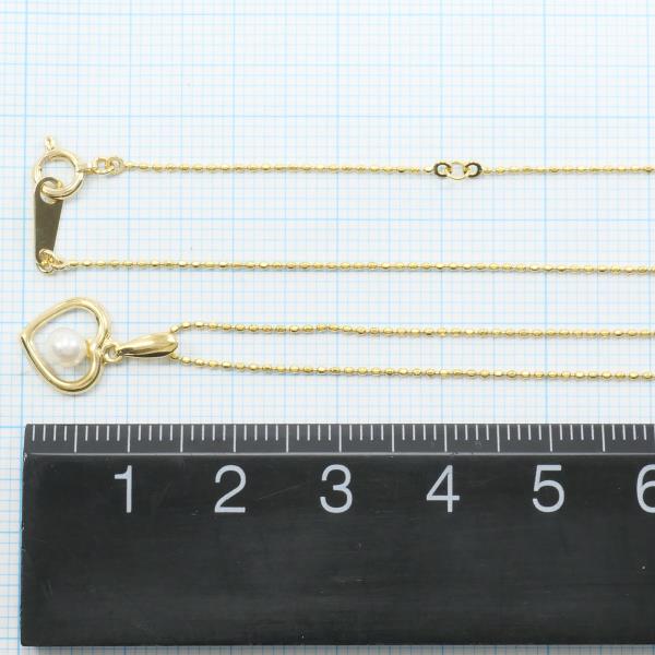 18K Yellow Gold Pearl Necklace for Women - Elegant Bridal Jewelry, Wedding Gift, Anniversary Present - Perfect for Formal Events & Special Occasions