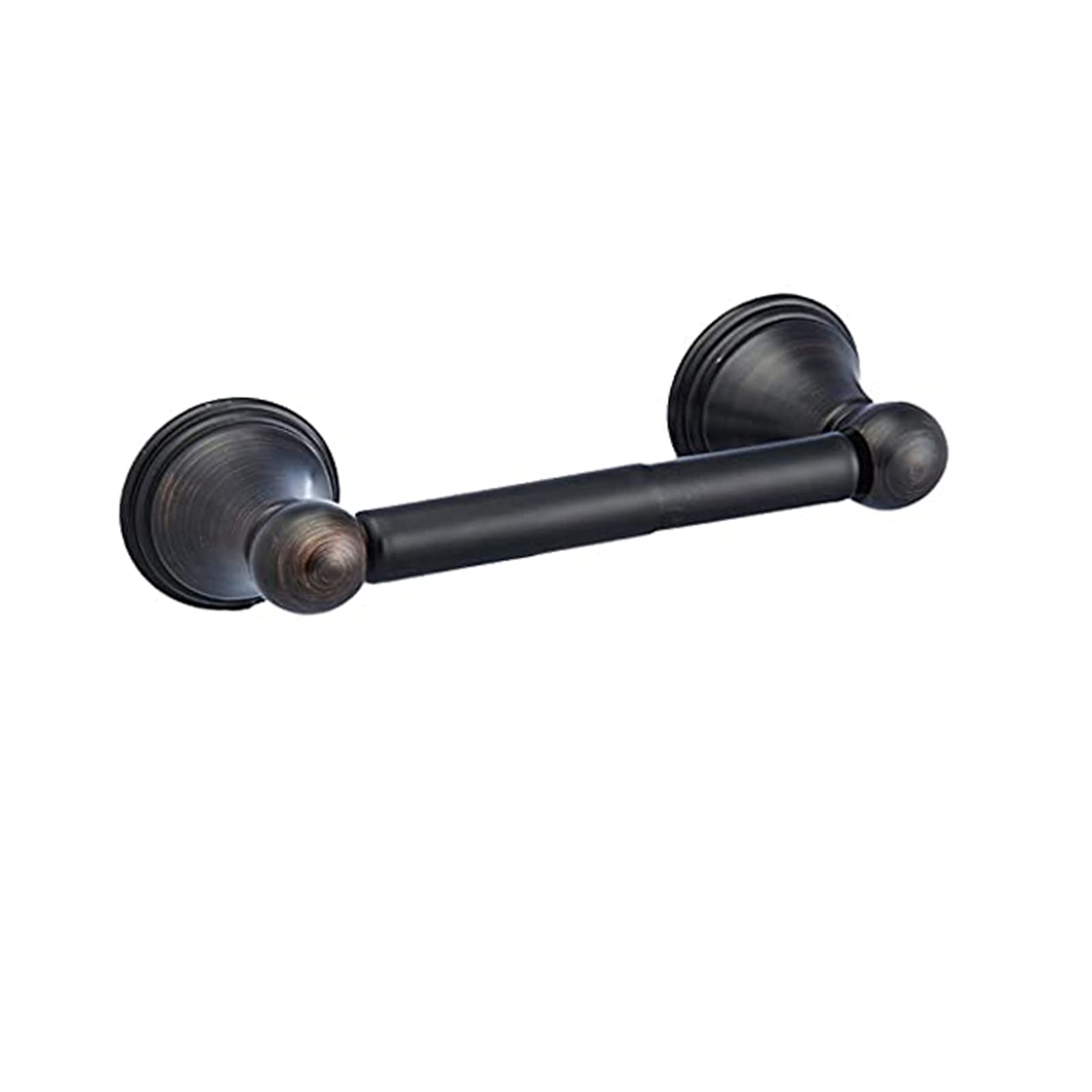 Amazon Basics 5-Piece Modern Bathroom Accessories Set - Oil Rubbed Bronze Towel Holder, Soap Dispenser & More for Stylish Bathroom Organization (Shower, Vanity, Powder Room)