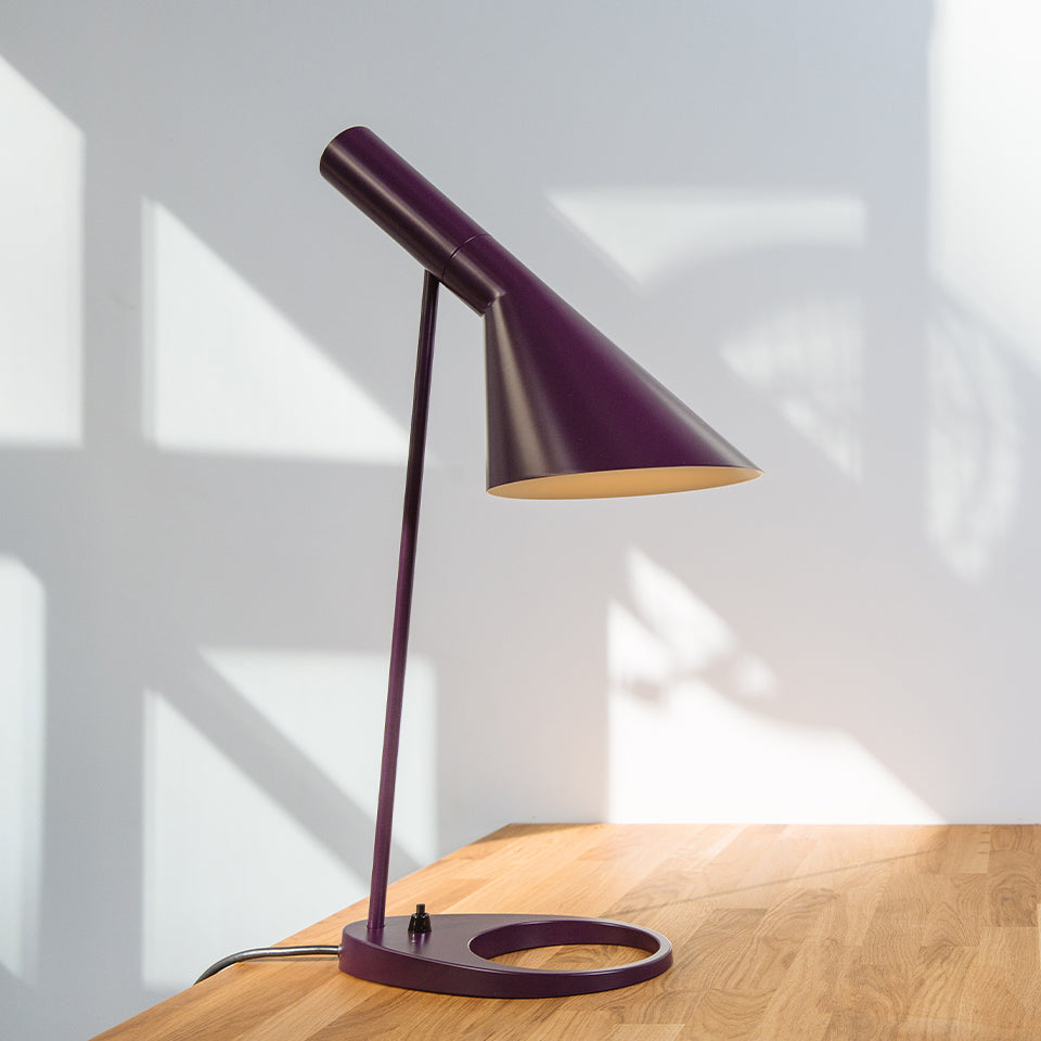 AJ Table Lamp - Modern LED Desk Lamp with Adjustable Brightness, Perfect for Home Office, Bedroom, and Reading Nook