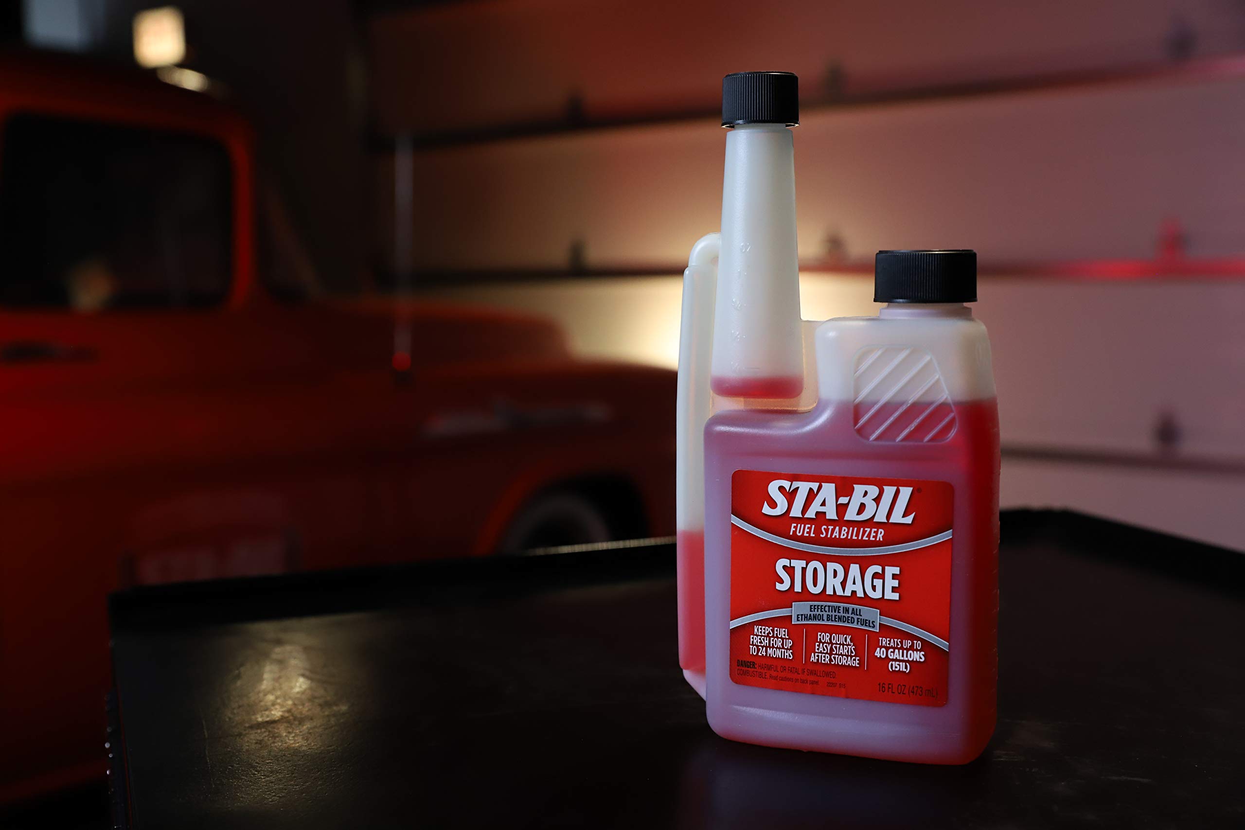 STA-BIL Fuel Stabilizer for Gasoline - 16 oz (12 Pack) | Keeps Fuel Fresh for 24 Months, Prevents Corrosion & Protects Engine | Ideal for Lawn Mowers, Generators, Boats & Seasonal Vehicle Storage