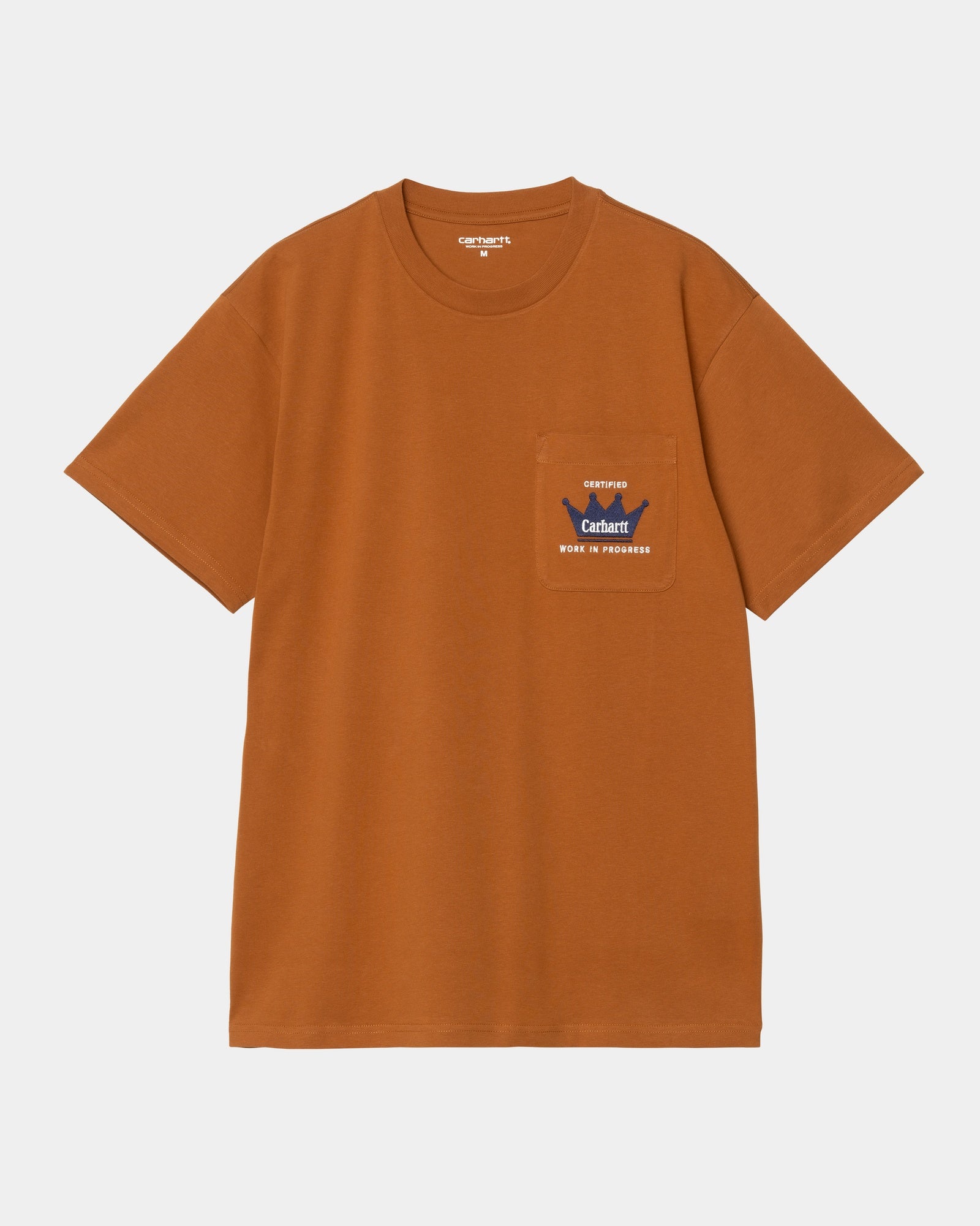 Crown Pocket T-Shirt for Men & Women | Comfortable Casual Short Sleeve Tee | Perfect for Everyday Wear, Outings & Relaxing