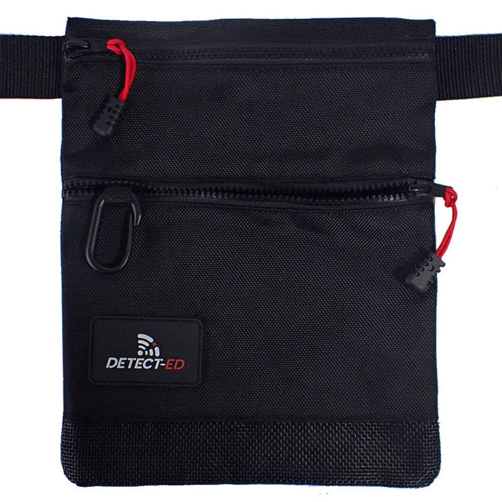 Waterproof Treasure Pouch for Metal Detecting - Durable Land & Sea Hunting Bag with Adjustable Belt - Perfect for Beach, River & Outdoor Treasure Hunting Adventures