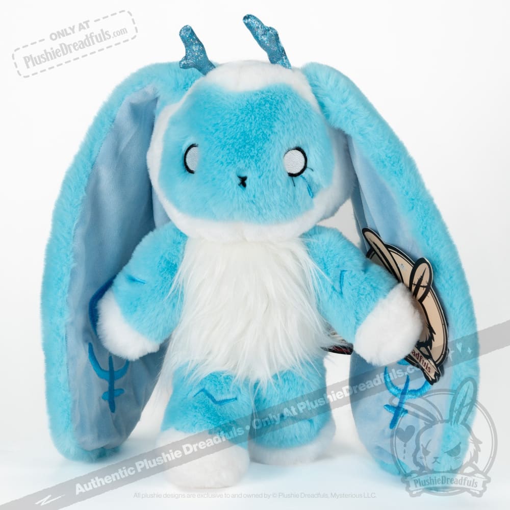 Plushie Dreadfuls Freeze Response Rabbit - Soft Stuffed Animal Toy for Anxiety Relief, PTSD Support & Emotional Comfort | Perfect for Therapy, Stress Relief & Cuddling