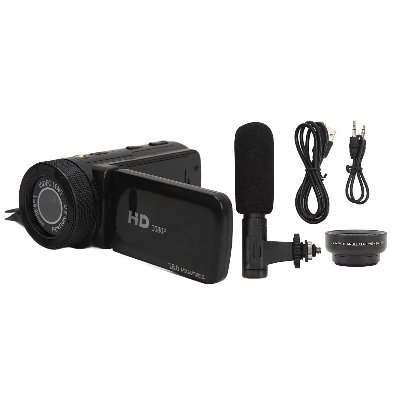 Beufee HD 1080P 16MP Digital Camera for Photography & Video Recording - Vlogging, YouTube Filming, Travel & Family Moments Capture