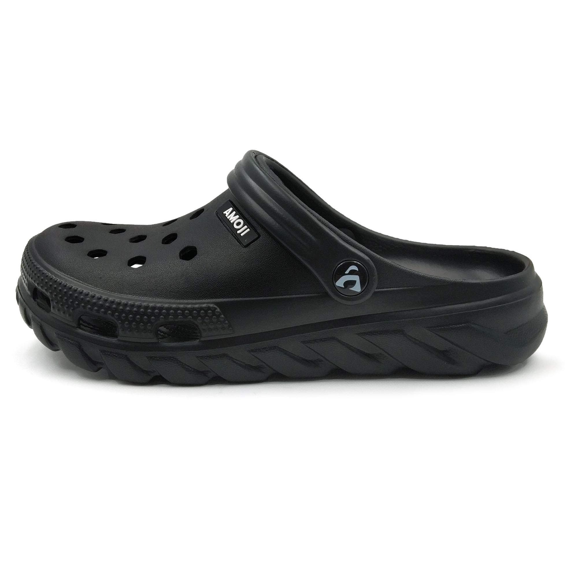 Amoji Unisex Garden Clogs - Comfortable Slip-Resistant Gardening Shoes AA1521 for Outdoor Work, Yard & Beach Wear