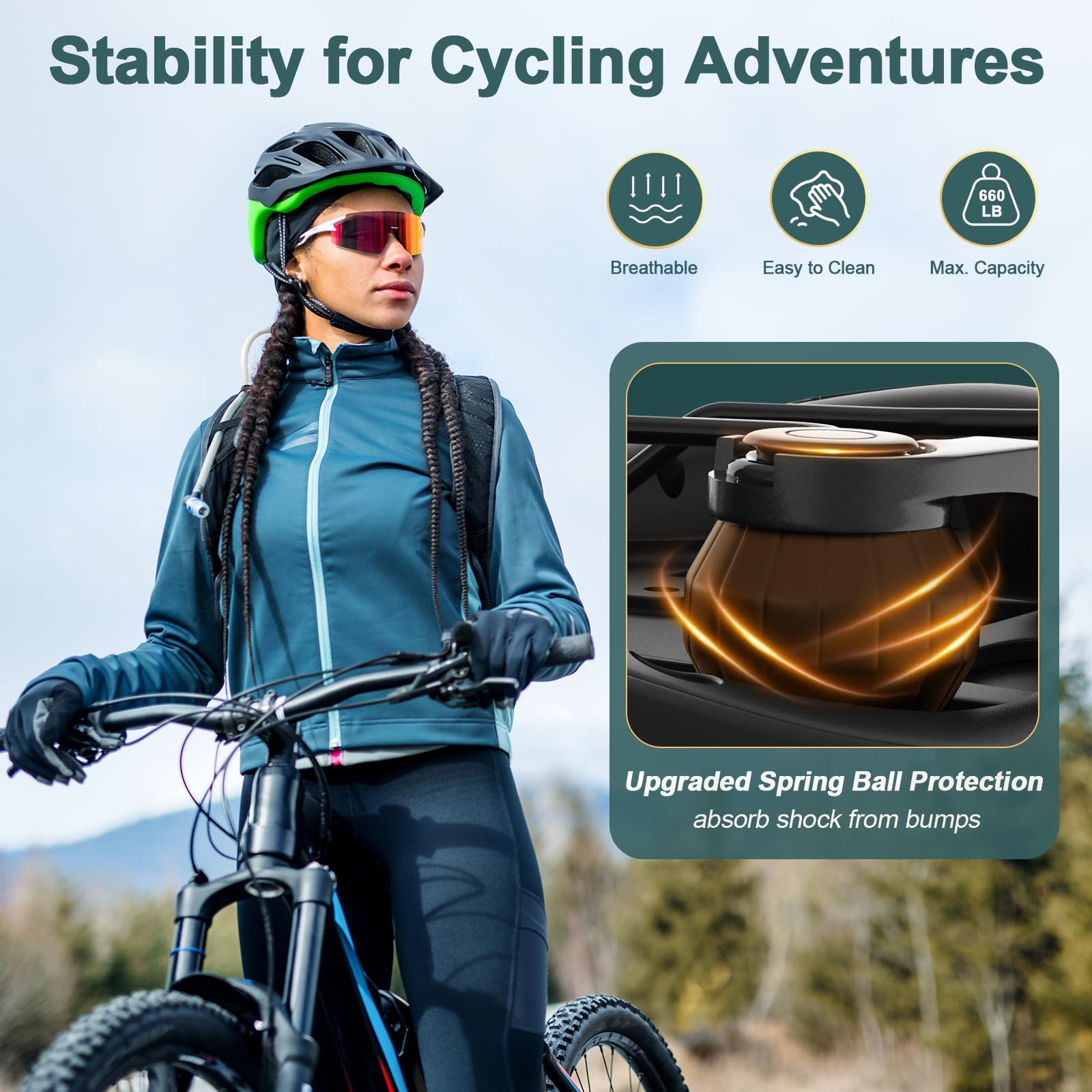**Xmifer Oversized Bicycle Seat - Ultra Wide Wing Comfort Bike Seat for Peloton, Plus Bikes, Electric & Tricycles - Ergonomic Design for Men & Women - Perfect for Long Rides, Commuting & Indoor Cycling**