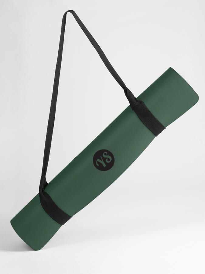 Non-Slip 4mm Thick Yoga Mat for Hot Yoga, Pilates & Home Workouts - Perfect for Studios, Gyms & Travel