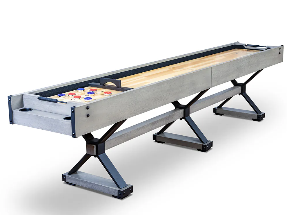 Premium Presidential Phoenix Shuffleboard Table for Game Rooms & Bars - Professional 22ft Indoor Shuffleboard with Smooth Gliding Surface - Perfect for Home Entertainment, Man Caves & Sports Bars