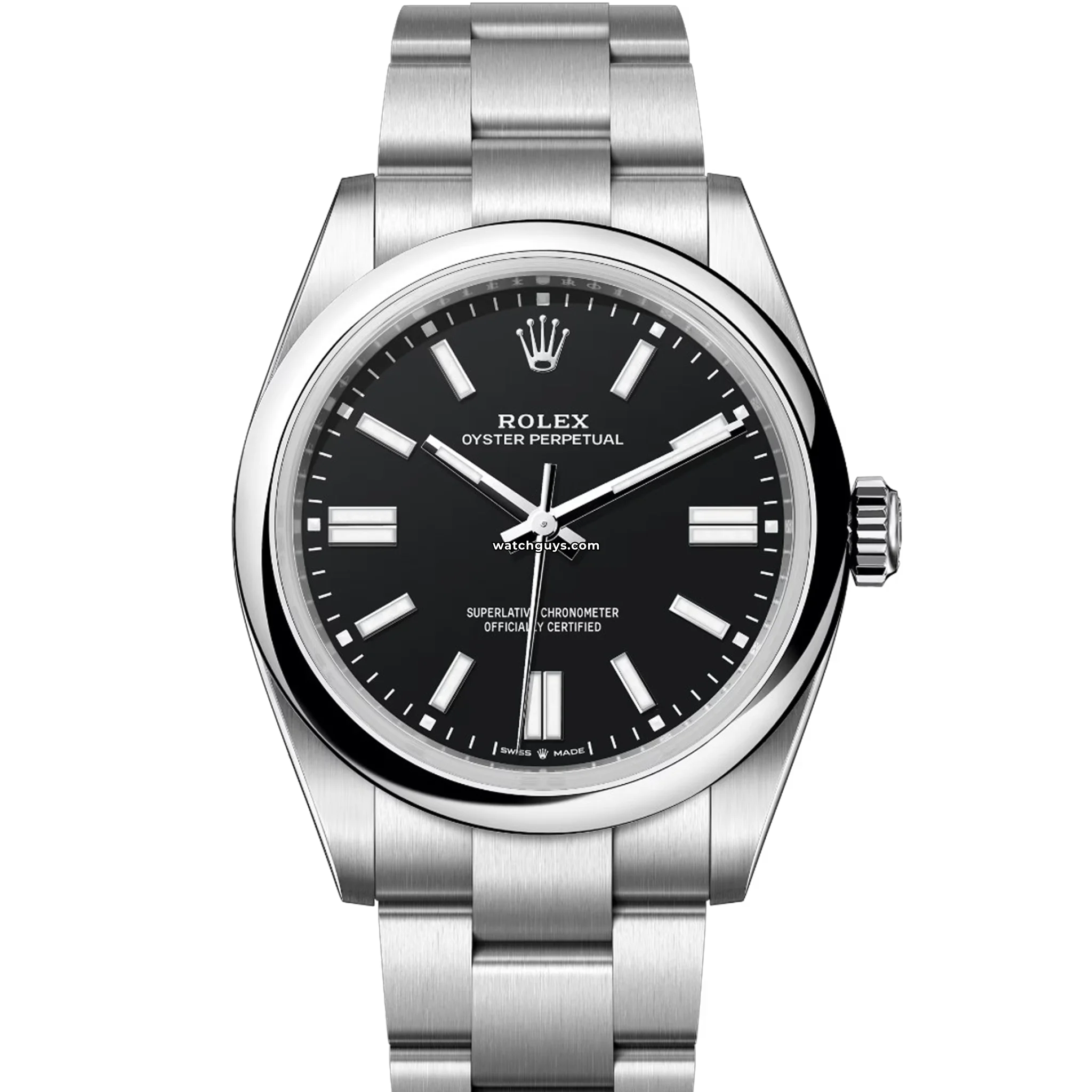 Rolex Oyster Perpetual 134300 Men's Watch - 41mm Black Dial Stainless Steel Automatic for Business & Luxury Occasions