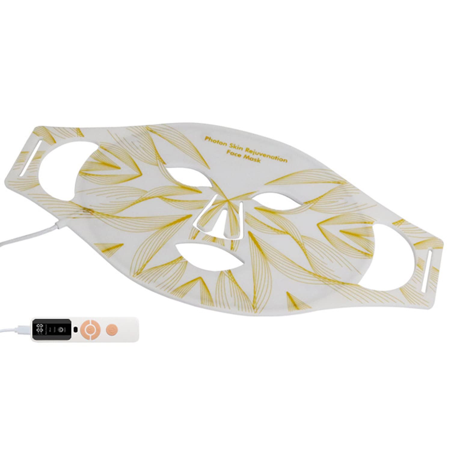 AONUI LED Face Mask Light Therapy - 4 Color LED Light Therapy for Skin Care, Anti-Aging & Wrinkle Removal, Soft Lightweight Design | Perfect for Home Spa & Professional Salon Use