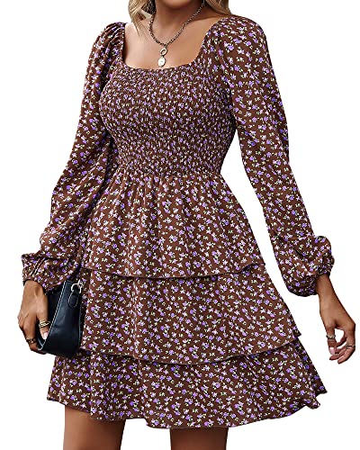 Floral Brown