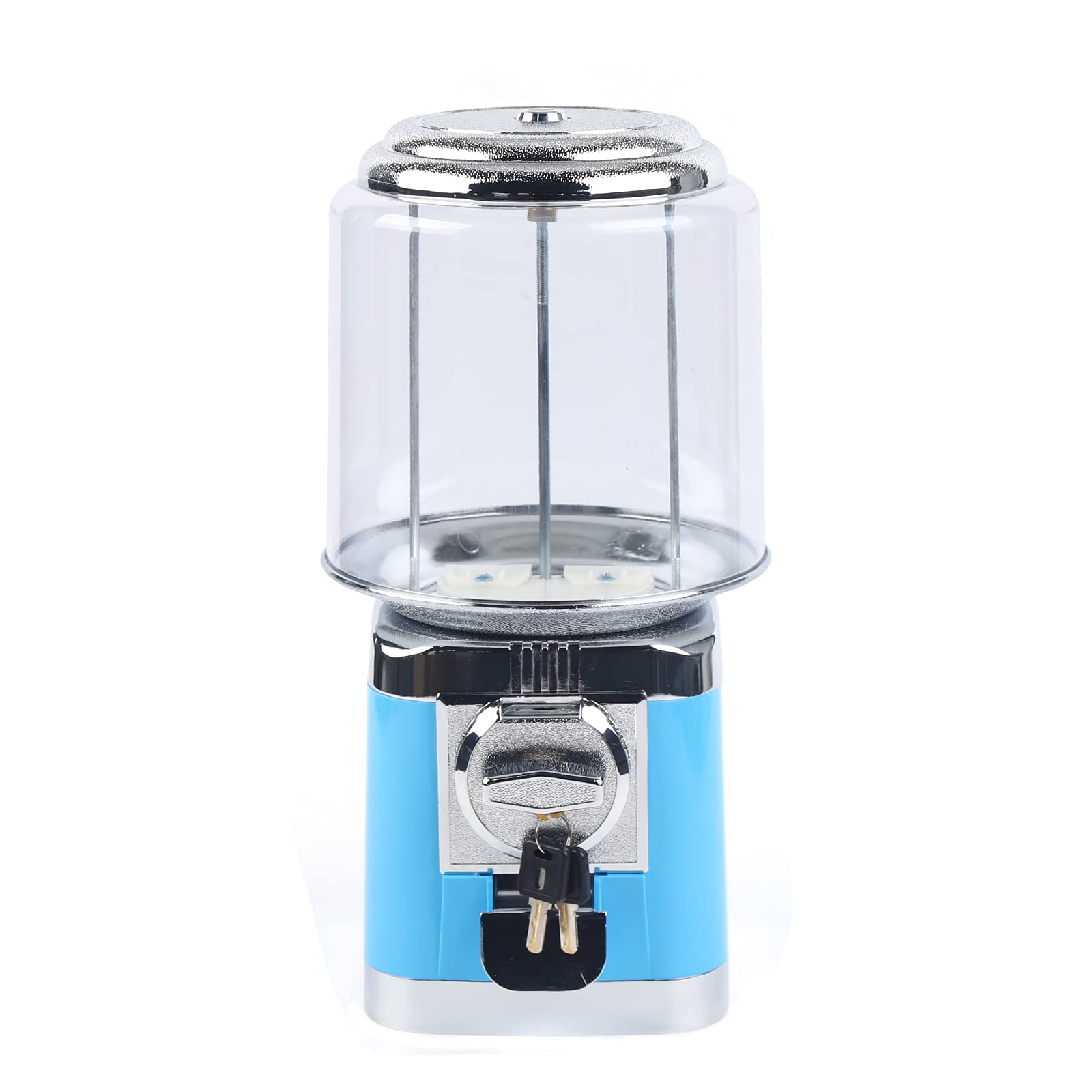 Automatic Candy Vending Machine for Home & Commercial Use - Small Candy Dispenser with Coin Mechanism (Blue) | Perfect for Retail Stores, Offices, and Home Entertainment