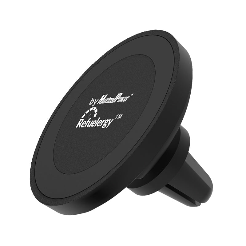 MaximalPower™ Magnetic Wireless Car Charger Mount for iPhone X/8, Samsung Galaxy S8/S8+/Note 8 - Fast Charging Phone Holder for Safe Driving & Hands-Free Navigation
