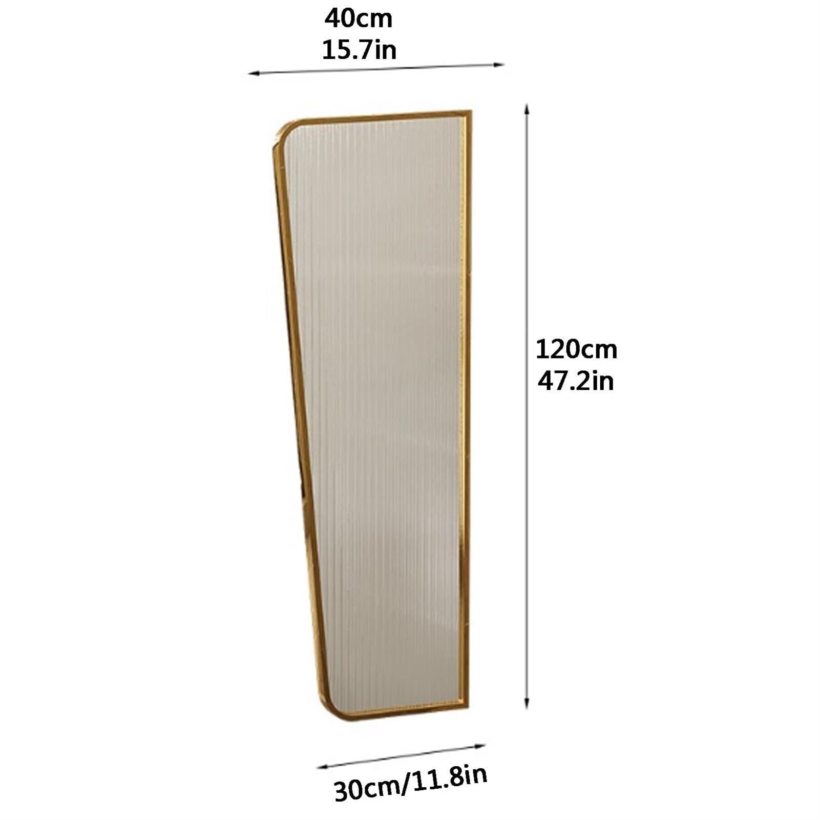 Stainless Steel Wall-Mounted Urinal Privacy Screen with Tempered Glass - Gold Toilet Partition for Men's Restroom - Durable Baffle Divider for Hotels, Restaurants & Bars (1PC) - Ideal for Commercial Spaces and High-Traffic Areas