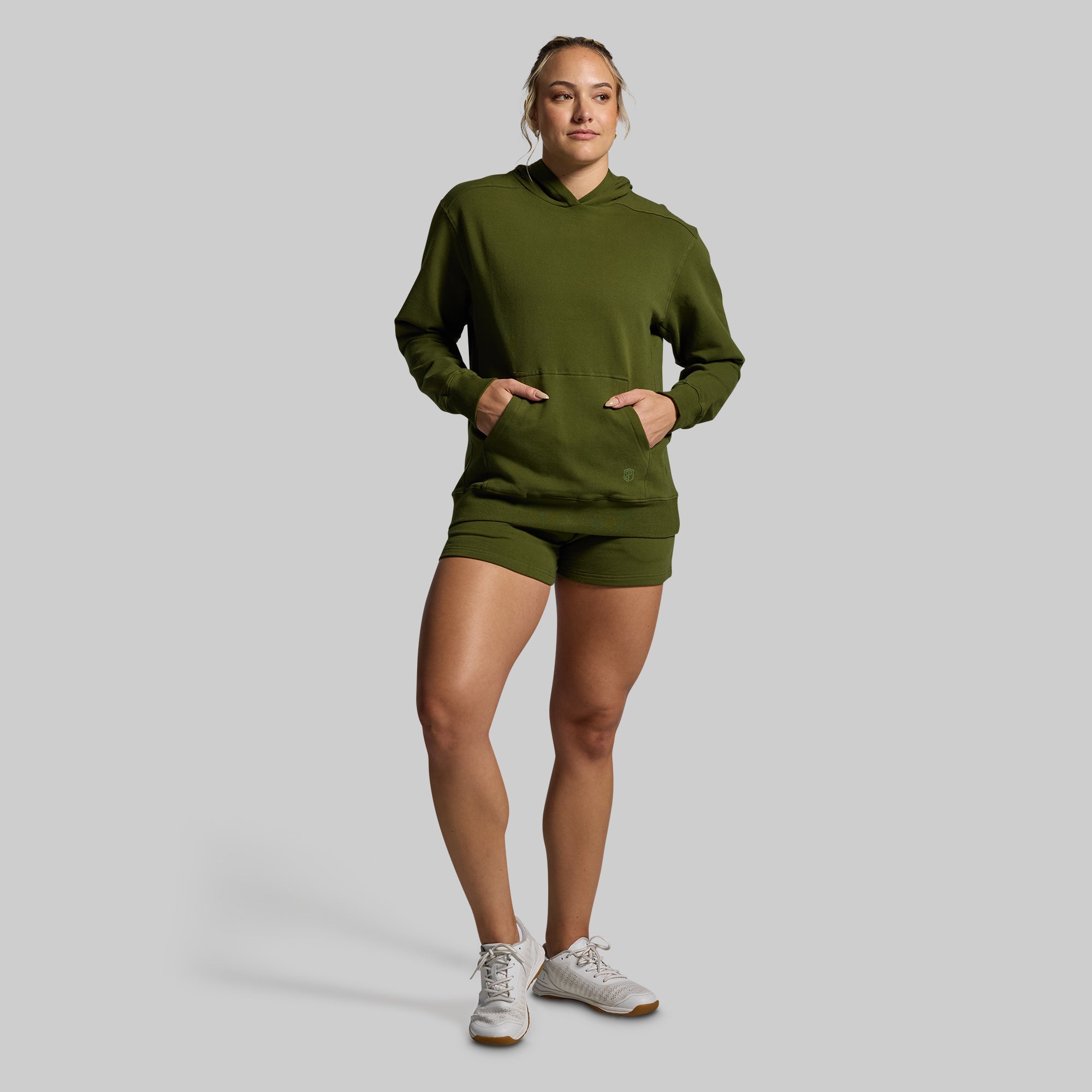 Women's Unmatched Hoodie - Military Green | Soft Fleece Pullover Sweatshirt | Casual Streetwear & Loungewear for Everyday Comfort
