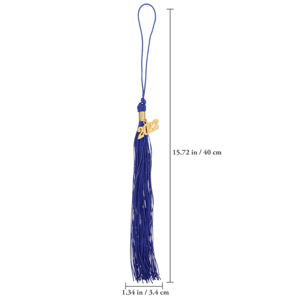 2024 Graduation Tassel - Black and Gold Cap Tassel for High School & College Graduation Ceremony - Perfect for 2023, 2024 Graduates - Commencement Accessories for Photos & Celebrations