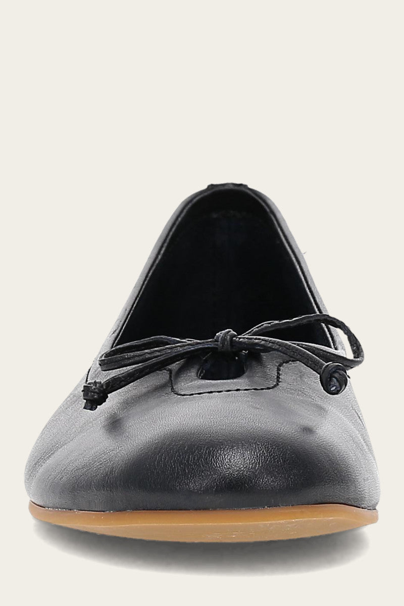 Emma Ballet Black Flat Shoes for Women - Comfortable & Stylish Dance Shoes for Ballet, Jazz, and Everyday Wear